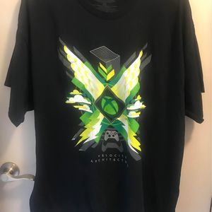 Xbox Black And Green Tshirt Size 2x Brand New Without Tags